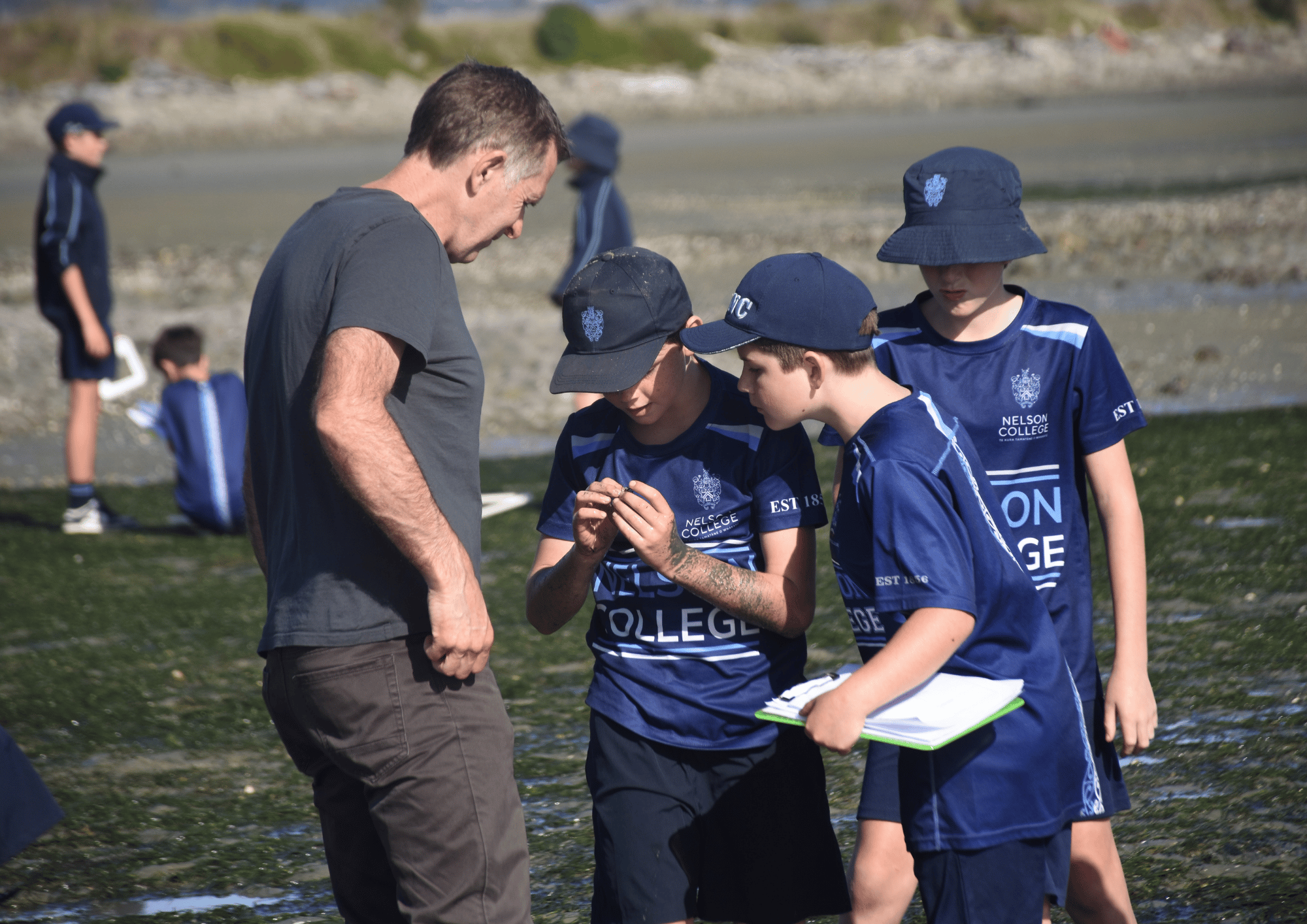 Tasman Bay Guardians at the beach