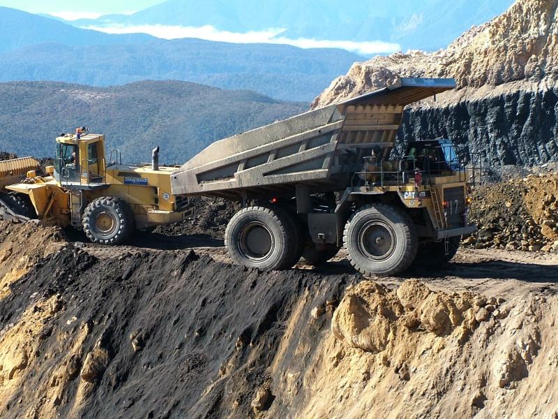 Image of a vehicle in Stockton Mine