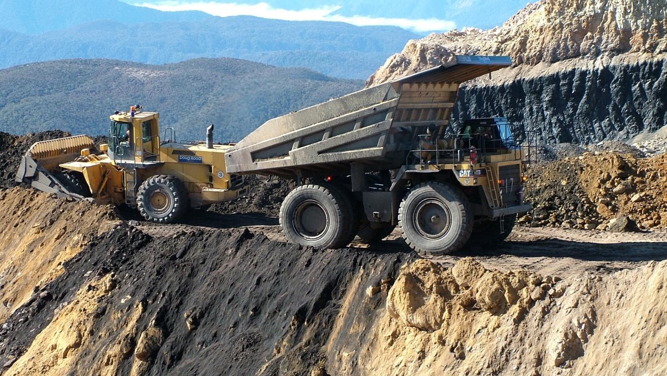 Image of a vehicle in Stockton Mine