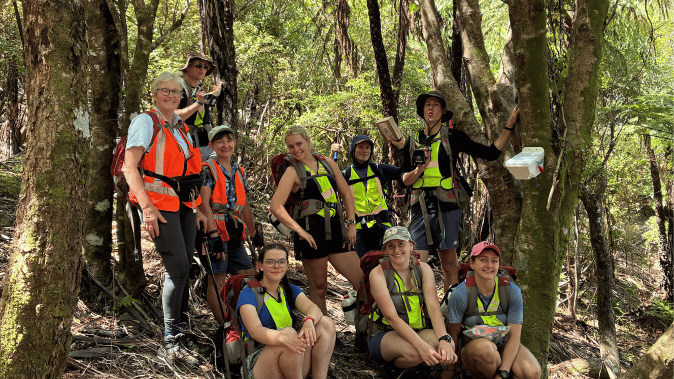 Conversation group in forest